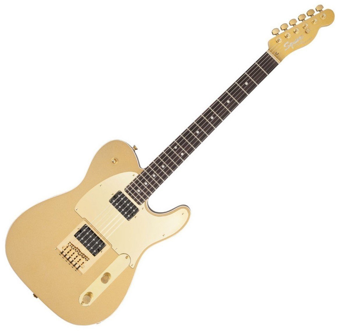 Electric guitar Fender Squier J5 Telecaster IL Frost Gold