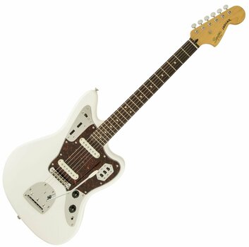 Electric guitar Fender Squier Vintage Modified Jaguar IL Olympic White - 1