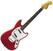 Electric guitar Fender Squier Vintage Modified Mustang IL Fiesta Red