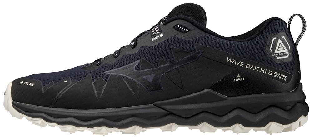 Maastikujooksujalatsid Mizuno Wave Daichi 6 GTX India Ink/Platinum Gold/Black 42/8