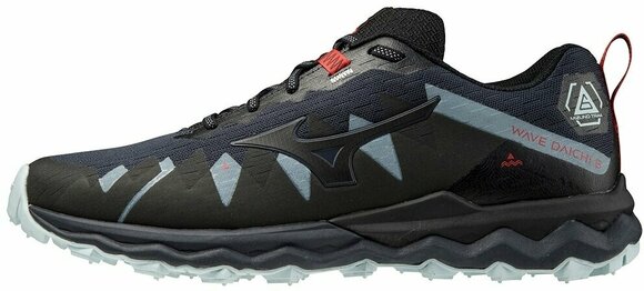 Trail running shoes Mizuno Wave Daichi 6 India Ink/Black/Ignition Red 40,5 Trail running shoes - 1