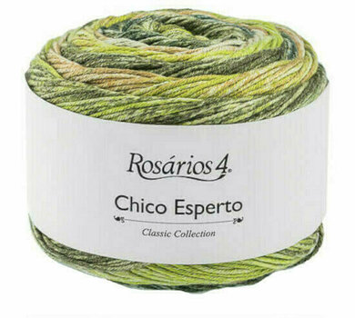 Pređa za pletenje Rosários 4 Chico Esperto 11 Green-Brown - 1