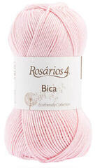 Pletací příze Rosários 4 Bica 7 Light Pink Pletací příze