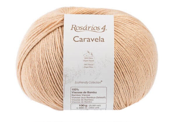 Knitting Yarn Rosários 4 Caravela 3 Oatmeal