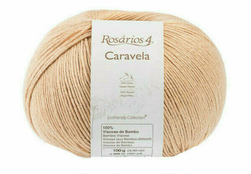 Fil à tricoter Rosários 4 Caravela 3 Oatmeal - 1
