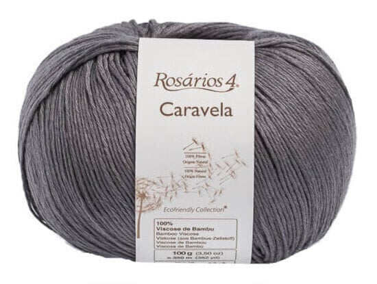 Knitting Yarn Rosários 4 Caravela 6 Grey