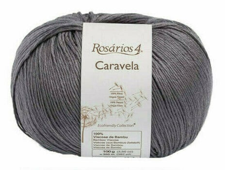 Knitting Yarn Rosários 4 Caravela 6 Grey - 1