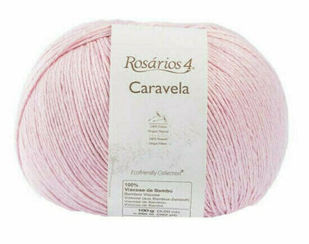 Kötőfonal Rosários 4 Caravela 7 Light Pink - 1