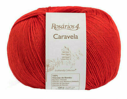 Stickgarn Rosários 4 Caravela 10 Red - 1
