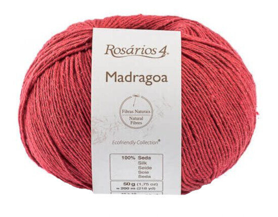 Fil à tricoter Rosários 4 Madragoa 11 Strawberry
