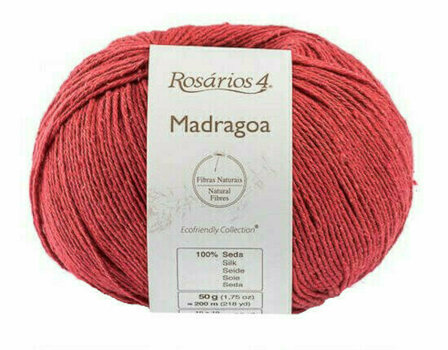 Плетива прежда Rosários 4 Madragoa 11 Strawberry - 1