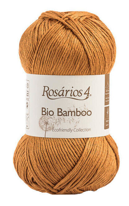 Knitting Yarn Rosários 4 Bio Bamboo 21 Pumpkin