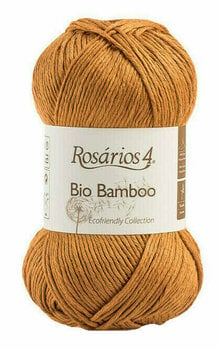 Knitting Yarn Rosários 4 Bio Bamboo 21 Pumpkin - 1