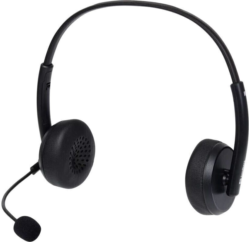 Peakomplekt kontorisse Sandberg USB Office Saver Headset with Microphone