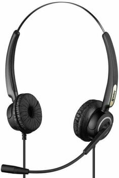Casques de bureau Sandberg USB Pro Stereo Black Casques de bureau - 1