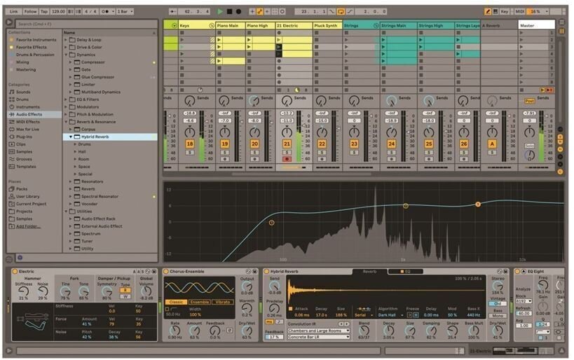 DAW Sequencer-Software ABLETON Live 11 Suite