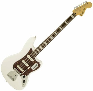 Baixo de 6 cordas Fender Squier Vintage Modified Bass VI IL Olympic White - 1