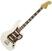 6-saitiger E-Bass, 6-Saiter E-Bass Fender Squier Vintage Modified Bass VI IL Olympic White