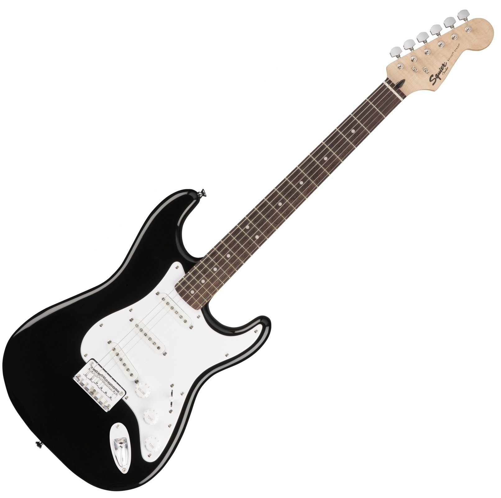 E-Gitarre Fender Squier Bullet Stratocaster HT IL Schwarz