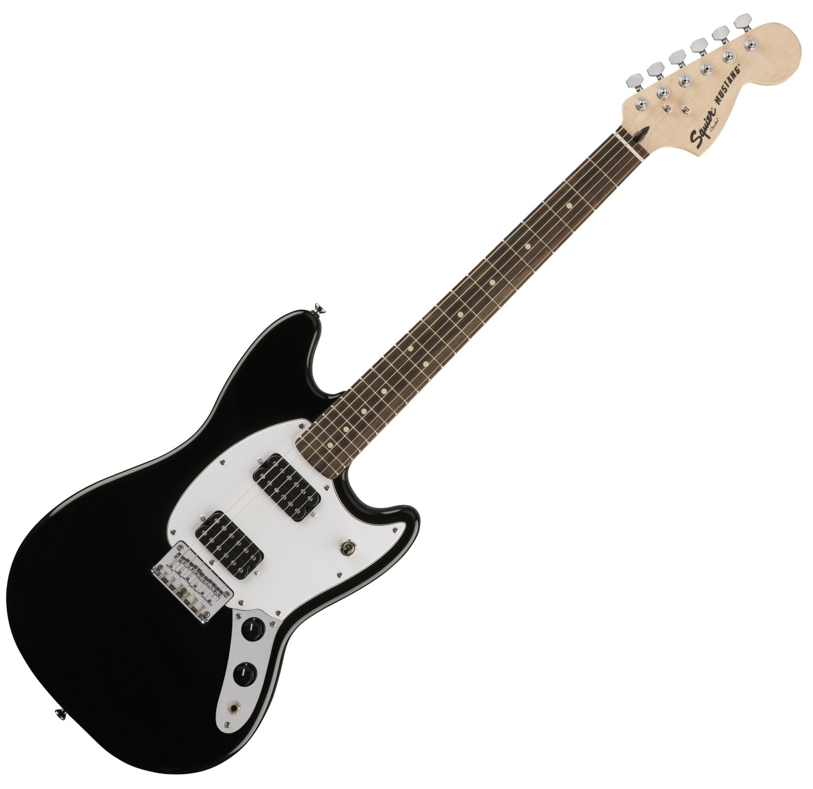 Guitarra elétrica Fender Squier Bullet Mustang HH IL Black