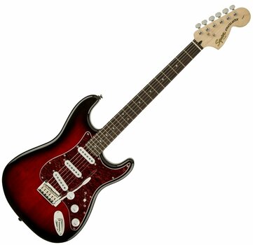 Electric guitar Fender Squier Standard Stratocaster IL Antique Burst - 1