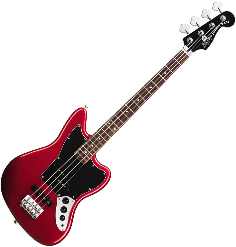 E-Bass Fender Squier Vintage Modified Jaguar Bass Special SS IL Candy Apple Red