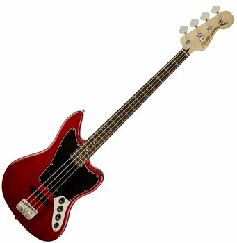 Basse électrique Fender Squier Vintage Modified Jaguar Bass Special IL Crimson Red Trans - 1