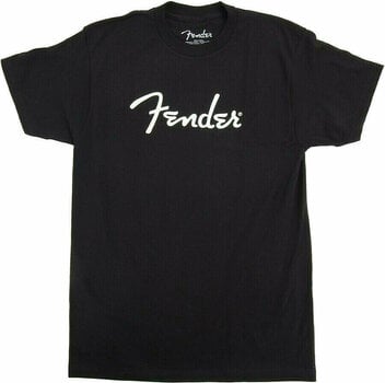 T-Shirt Fender T-Shirt Spaghetti Logo Black 2XL - 1