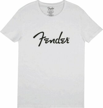 Koszulka Fender Koszulka Spaghetti Logo Unisex White S - 1