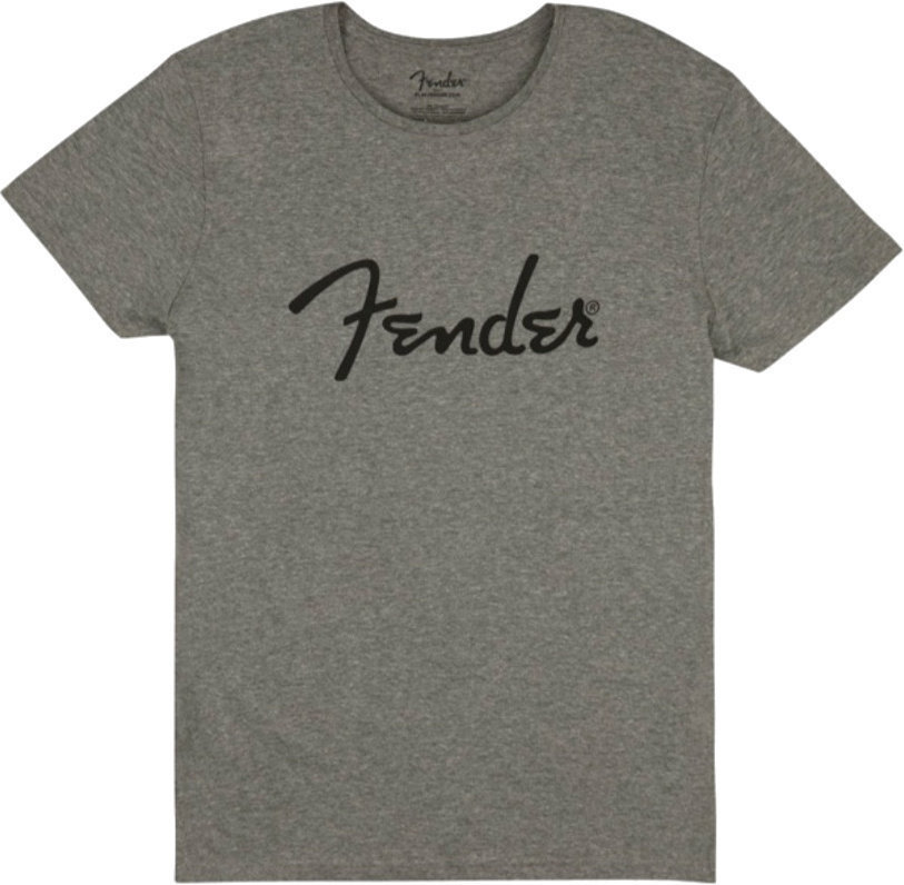 T-shirt Fender T-shirt Spaghetti Logo Gris M