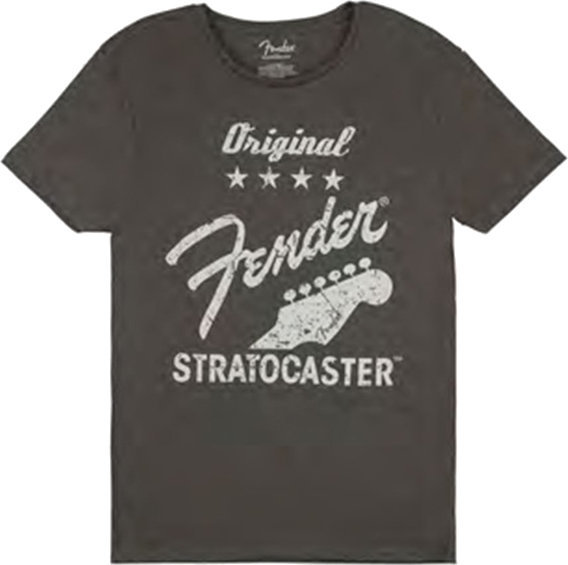 Skjorte Fender Original Stratocaster T-Shirt Grey S