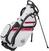Golftaske Wilson Staff Exo II White/Black/Red Golftaske
