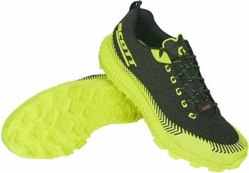 Trail obuća za trčanje Scott Supertrac Ultra RC Black/Yellow 42,5 - 1