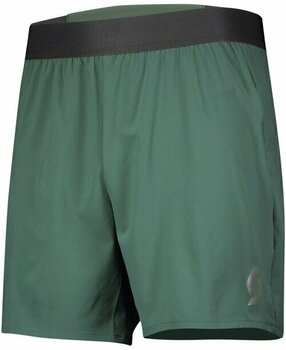 Running shorts Scott Shorts Trail Light Run Smoked Green XL Running shorts - 1