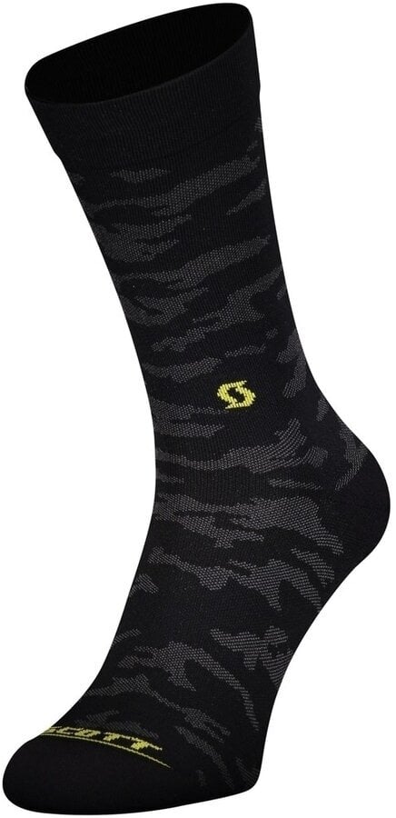 Running socks
 Scott Sock Trail Camo Crew Black-Sulphur Yellow S Running socks