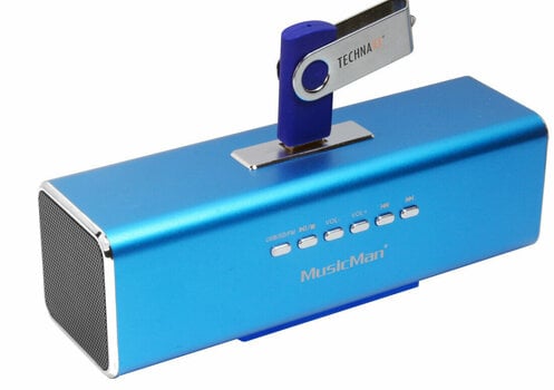 Portable Lautsprecher Technaxx MusicMan Blue - 1