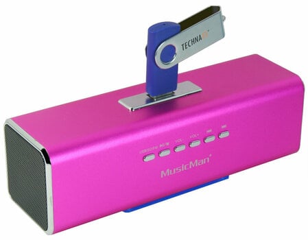 Boxe portabile Technaxx MusicMan Pink - 1