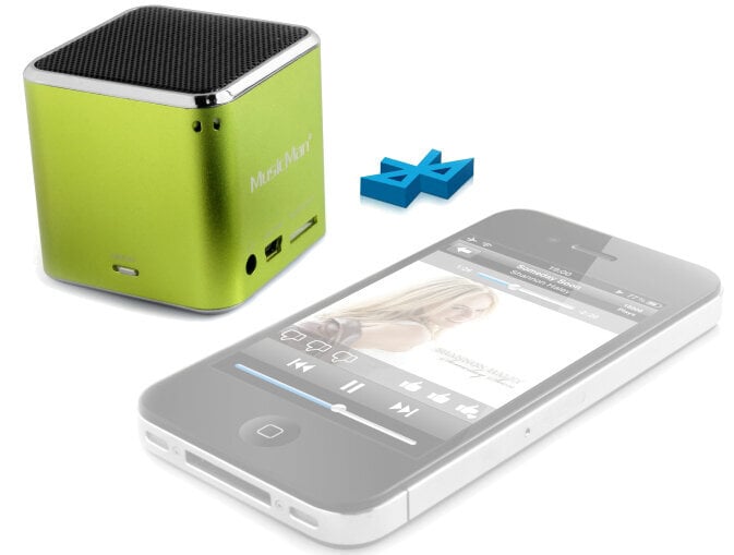 portable Speaker Technaxx Mini MusicMan Green