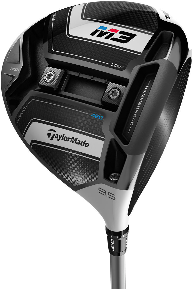 Golfmaila - Draiveri TaylorMade M3 460 Driver MRC50 12 Right Hand Light