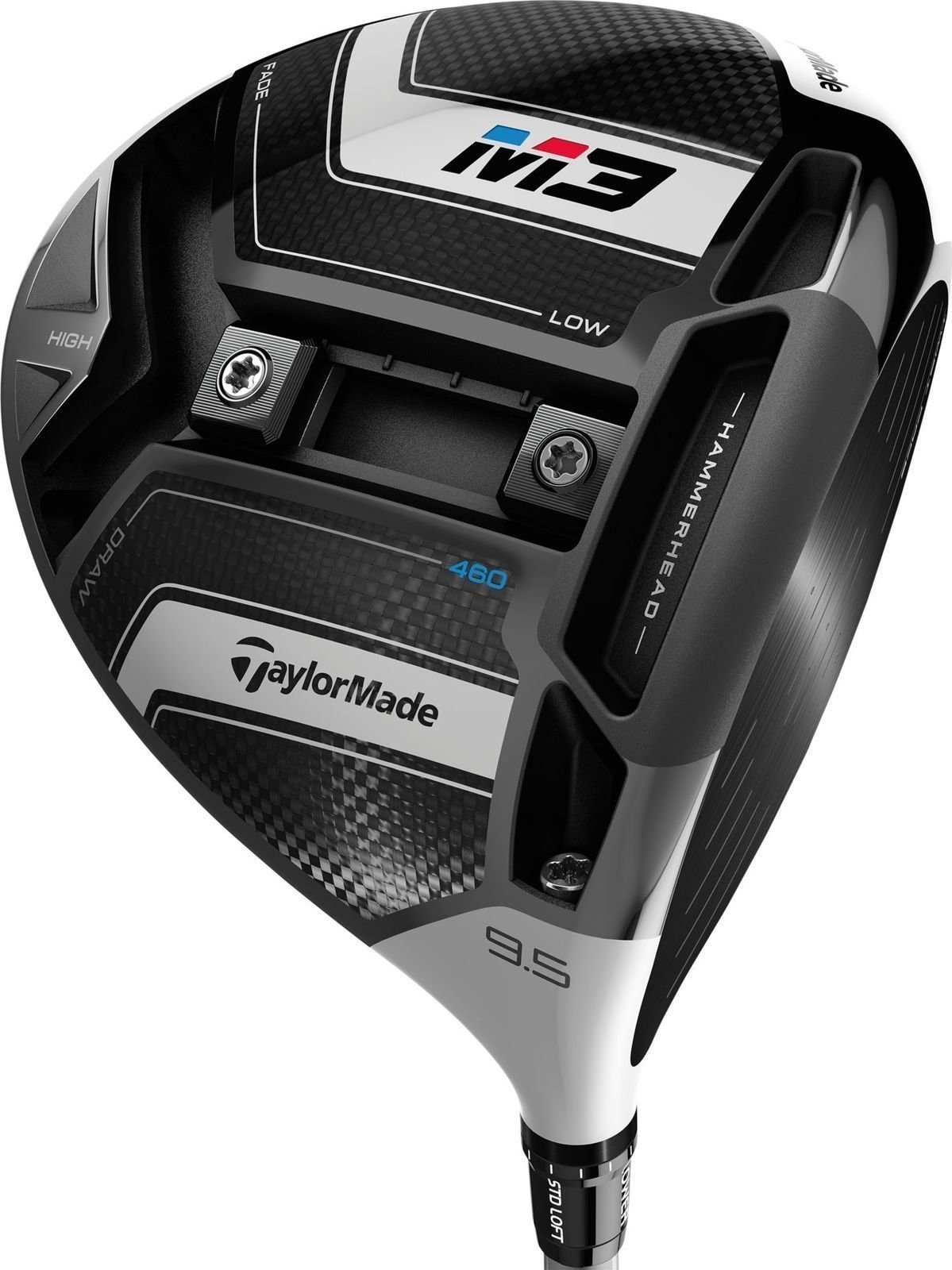 Golfschläger - Driver TaylorMade M3 460 Driver MRC60 9,5 Rechtshänder Stiff