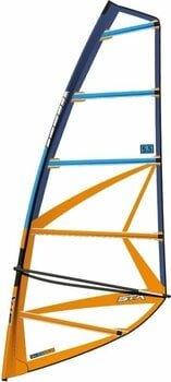 Voiles pour paddle board STX Voiles pour paddle board HD20 Rig 4,5 m² Bleu-Orange - 1