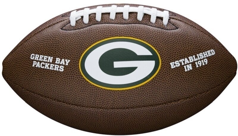 Futbol amerykański Wilson NFL Licensed Green Bay Packers Futbol amerykański