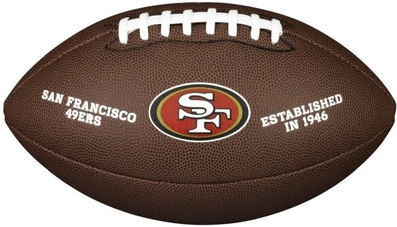 Amerikkalainen jalkapallo Wilson NFL Licensed San Francisco 49Ers Amerikkalainen jalkapallo