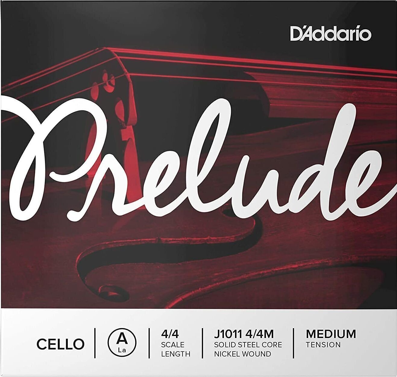 Struny pro violončelo D'Addario J1011 4/4M Prelude Struny pro violončelo