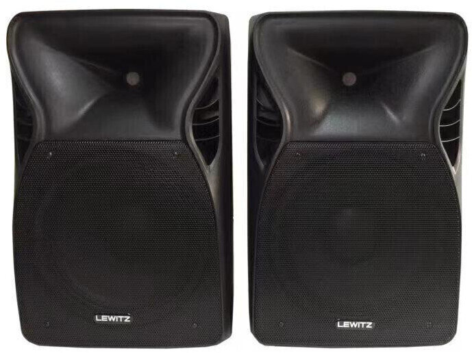 Partable PA-System Lewitz PPA1012A 2x250 Watts RMS Partable PA-System
