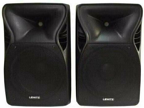Portable PA System Lewitz PPA1012A 2x250 Watts RMS Portable PA System - 1