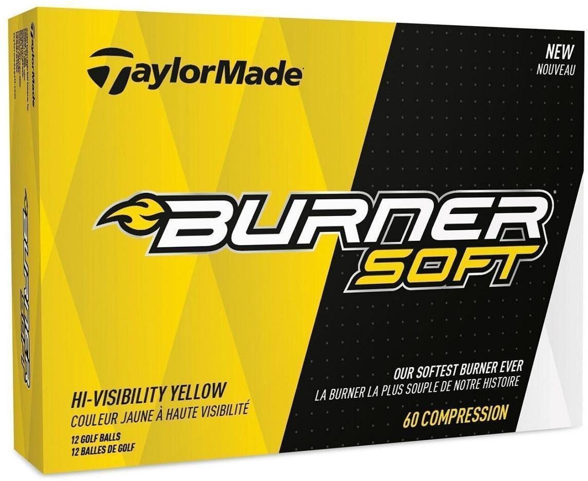 Balles de golf TaylorMade Burner Soft Yellow