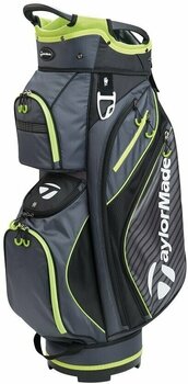 Bolsa de golf TaylorMade Pro Cart 6 Charcoal/Black/Green Cart Bag 2018 - 1