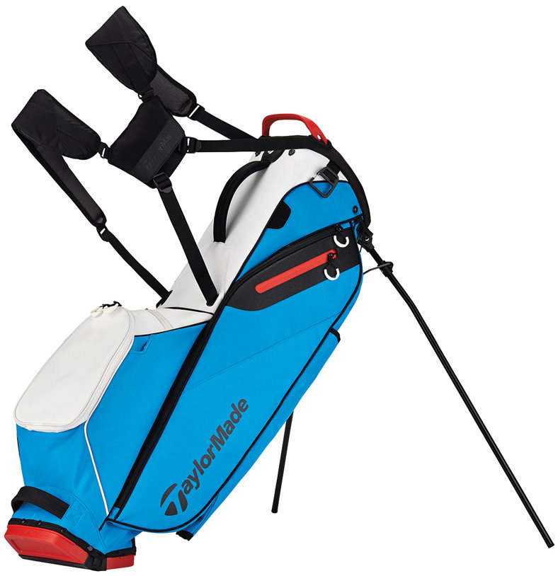 Golf torba Stand Bag TaylorMade TM17 Flextech Lite White Blue Red