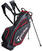 Golf torba Stand Bag TaylorMade Pro 6.0 Black/Charcoal/Red Stand Bag